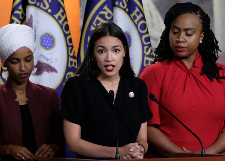 Ocasio-Cortez, Pressley, Omar