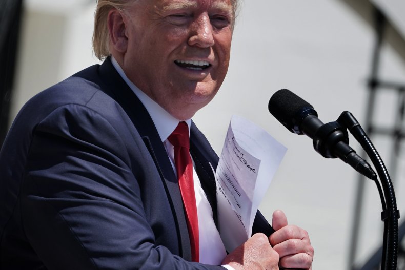 Trump denies talking points congresswomen