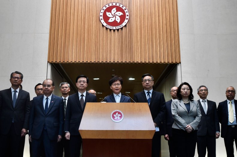 Carrie Lam, Hong Kong, China, Taiwan