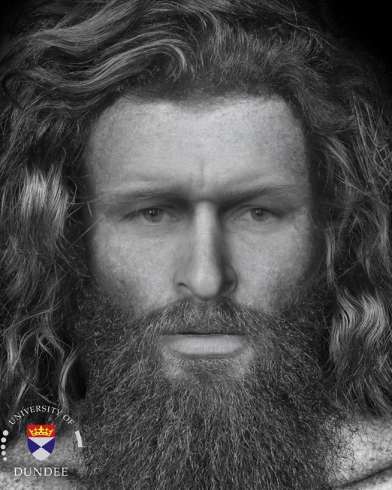 Pictish man, Death Pictish man, Death