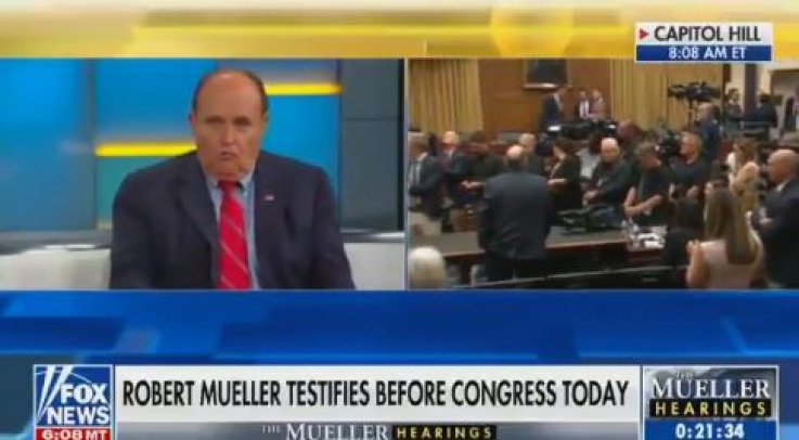 rudy giuliani robert mueller impression rudy giuliani robert mueller impression