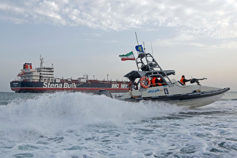 iran navy uk oil tanker