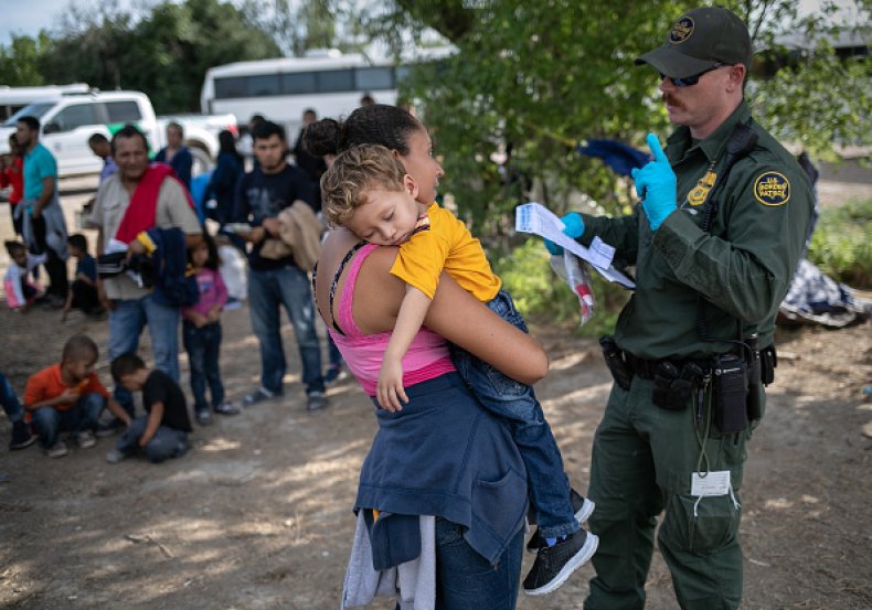 border patrol agent takes down migrant data