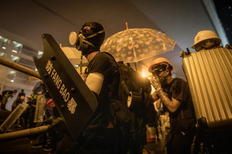 Hong Kong, China, protests, police, democracy