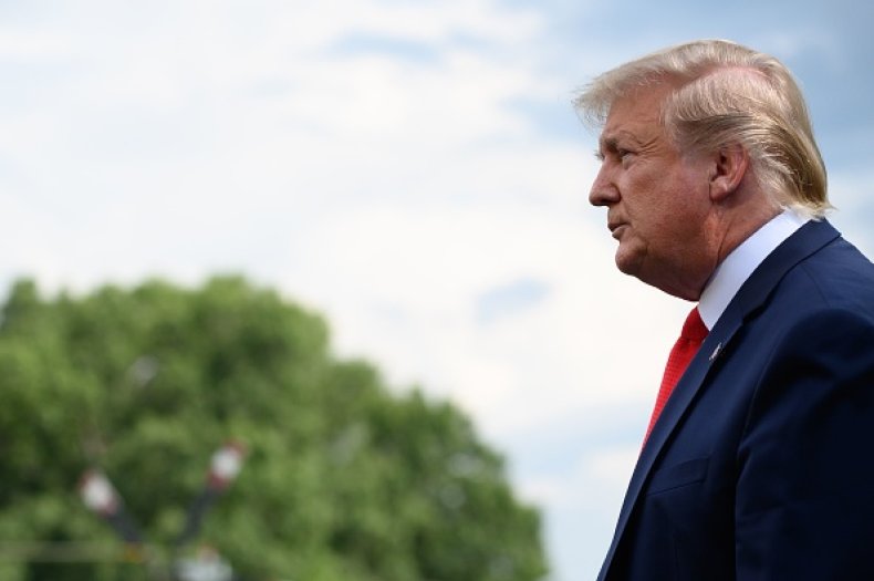 donald trump white house lawn mueller testimony