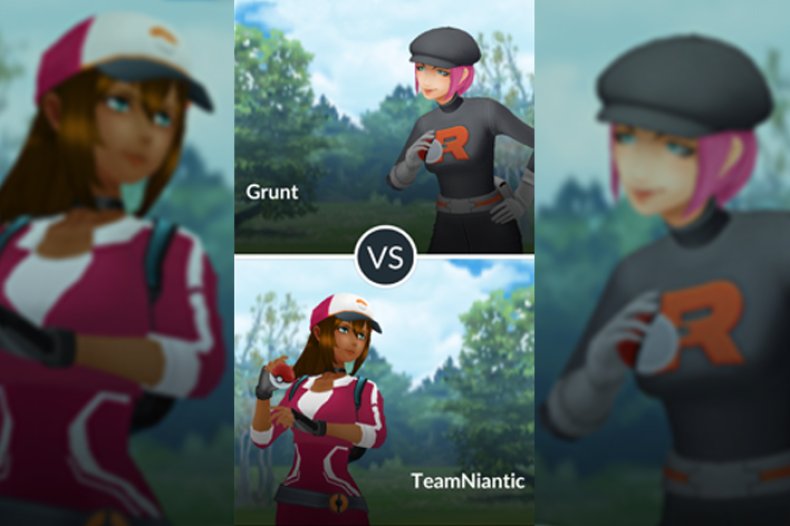 pokemon go team rocket grunt battle