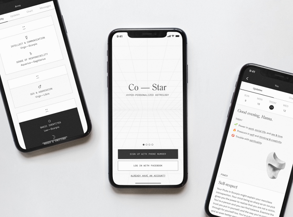 co star astrology mobile app android
