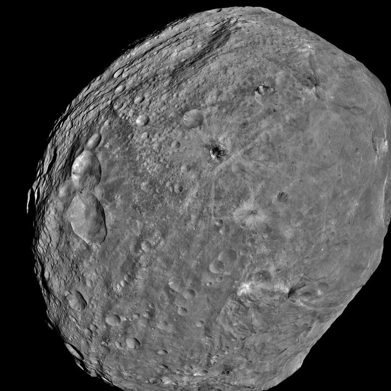 Vesta Giant Asteroid