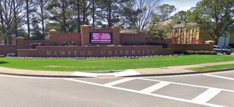 hampton university police officers fired racist messages