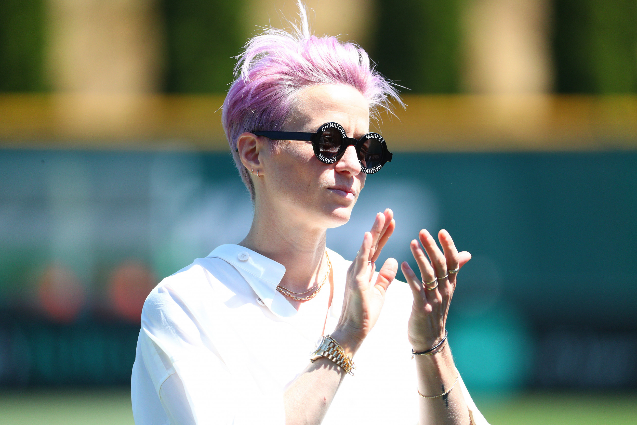 Megan Rapinoe Becomes Meme for World Cup Pose