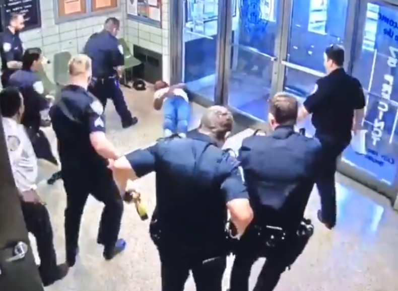 Knife Man Stunned Knife Man Stunned