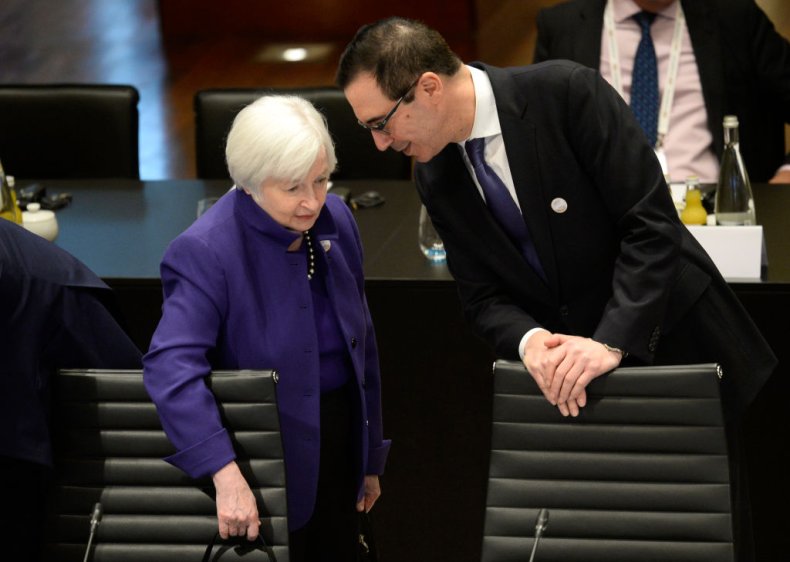 janet yellen federal reserve mnuchin
