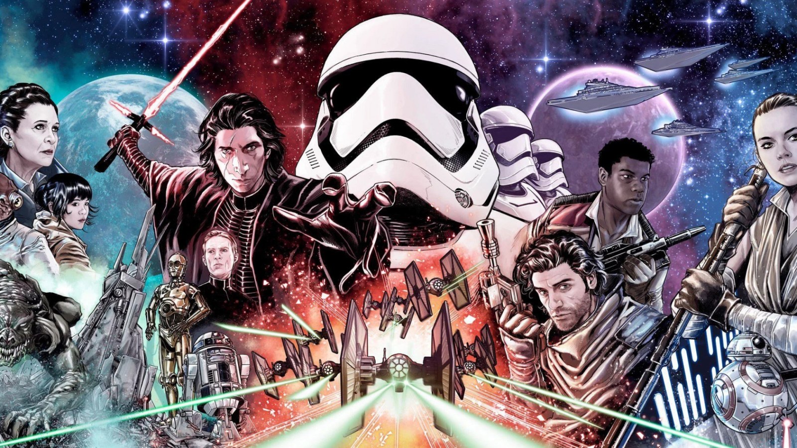 Star Wars The Rise Of Skywalker Prequel Comic Fills