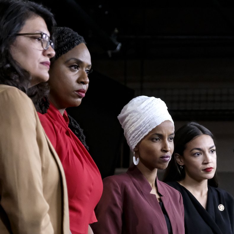 The Squad speaks at U.S. Capitol