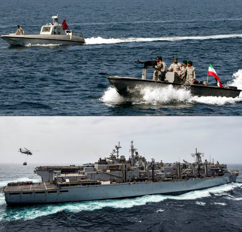 iran us navy gulf drone