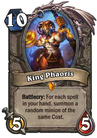 king phaoris hearthstone king phaoris hearthstone