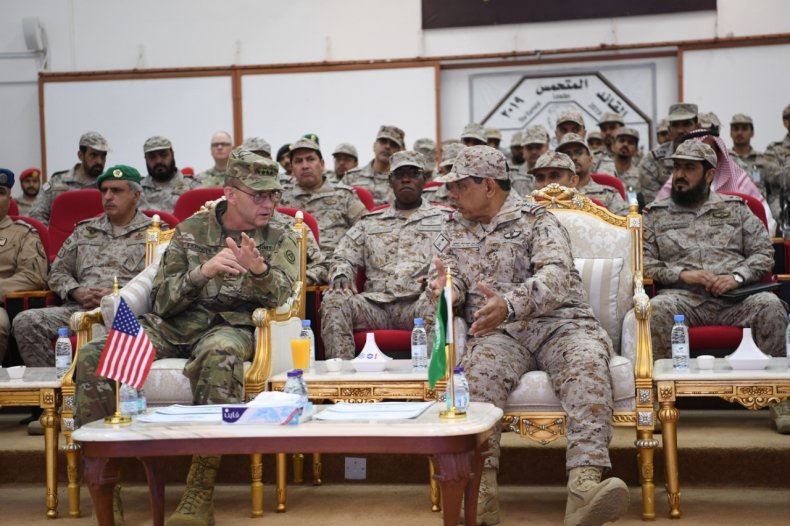 us saudi arabia military exercise