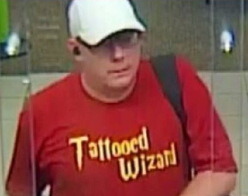 florida man tattooed wizard bank robbery