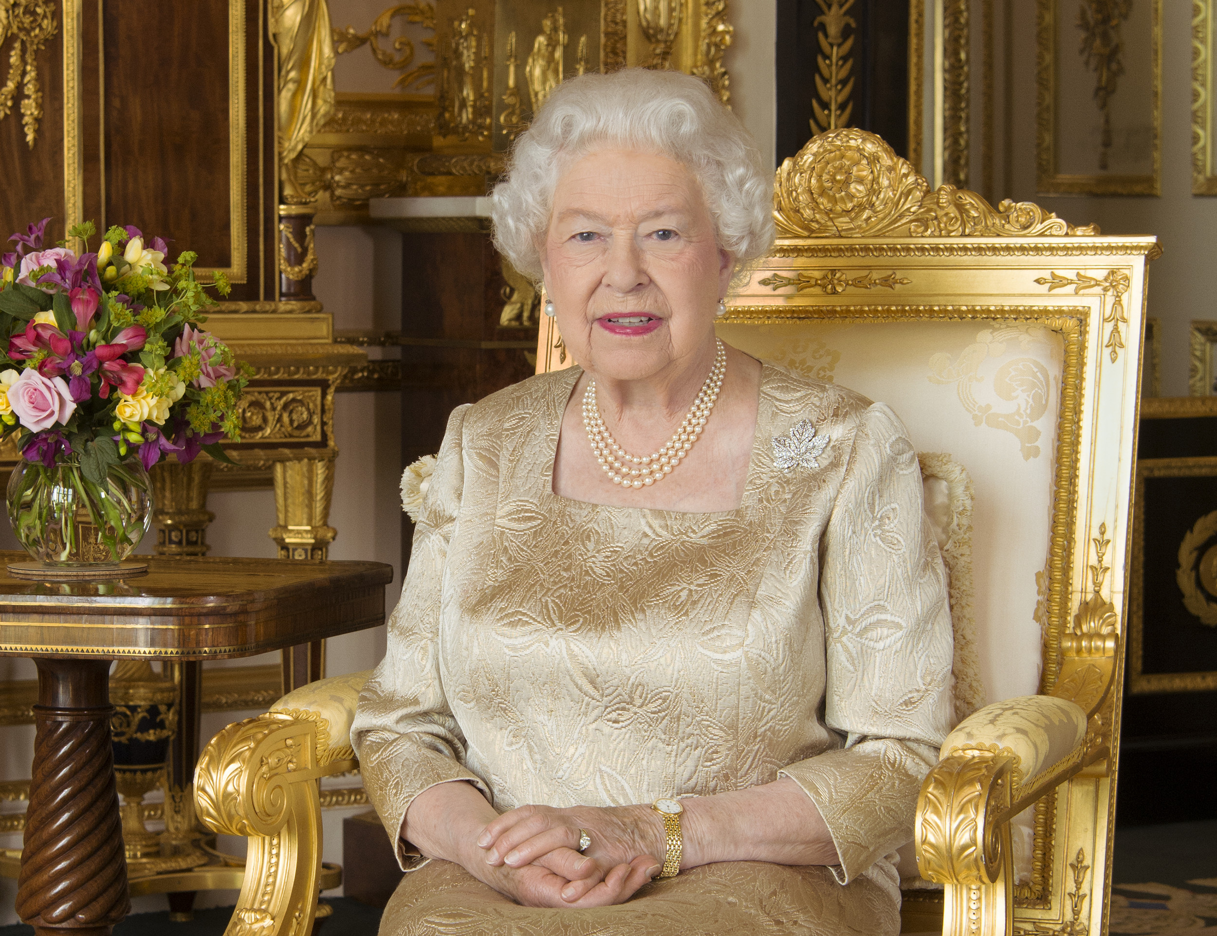 Portraits of Queen Elizabeth have been removed from a government building a...