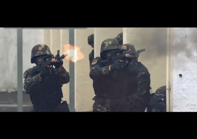 china military hong kong riot