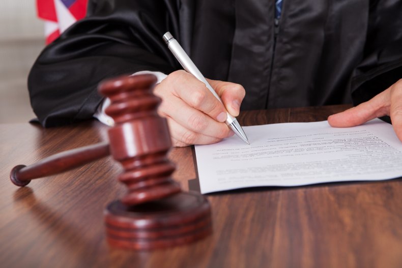 court room, judge