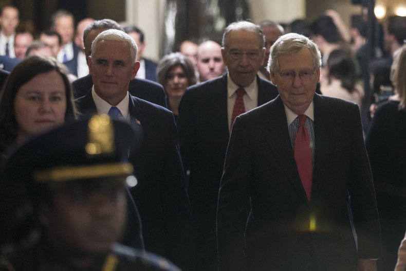 Grassley, McConnell, Pence