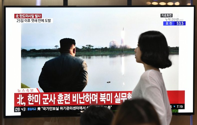north korea south missile kim