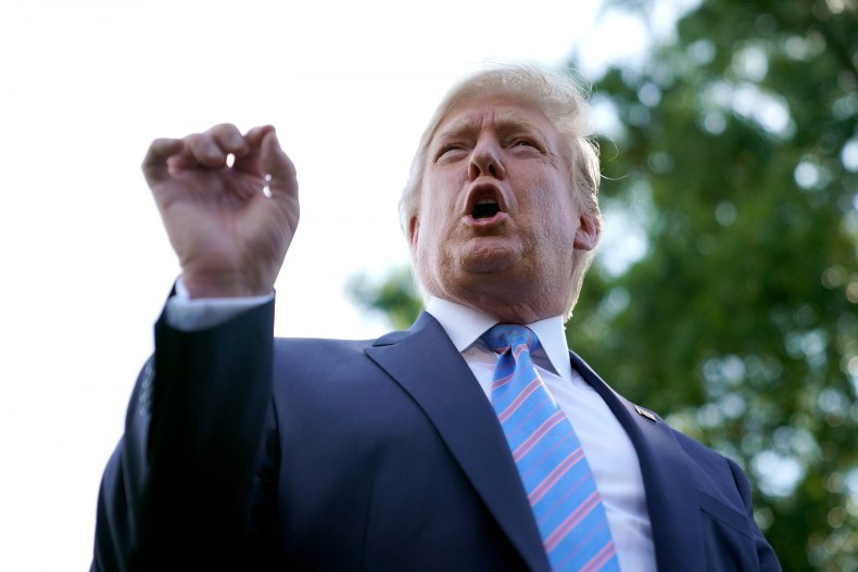 President Trump Departs White House For Bedminster, NJ Estate
