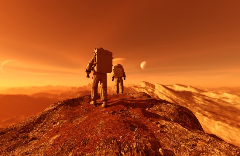 astronaut, space travel, planet, stock, getty