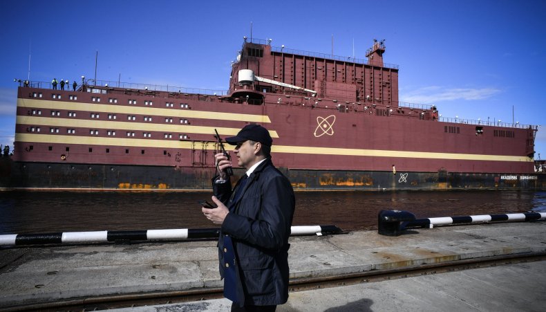 russia nuclear power plant ship