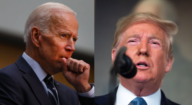 Joe Biden and Donald Trump