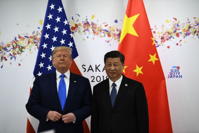 Donald Trump and Xi Jinping