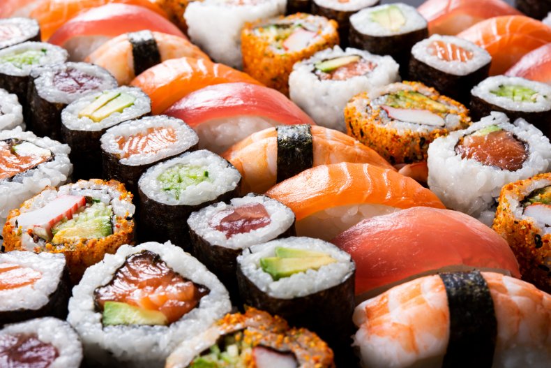 sushi, maki, japanese, stock, getty, food