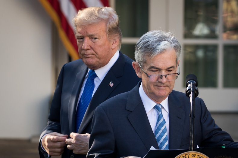 Trump and Powell 