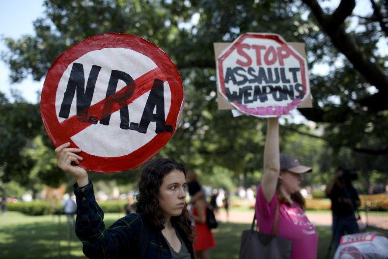 Protesters for Gun Reform