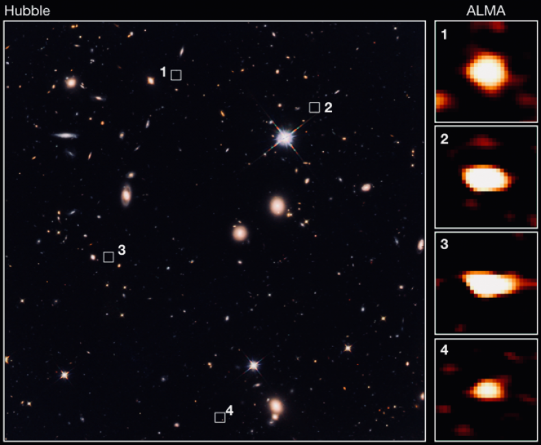 hubble vs alma
