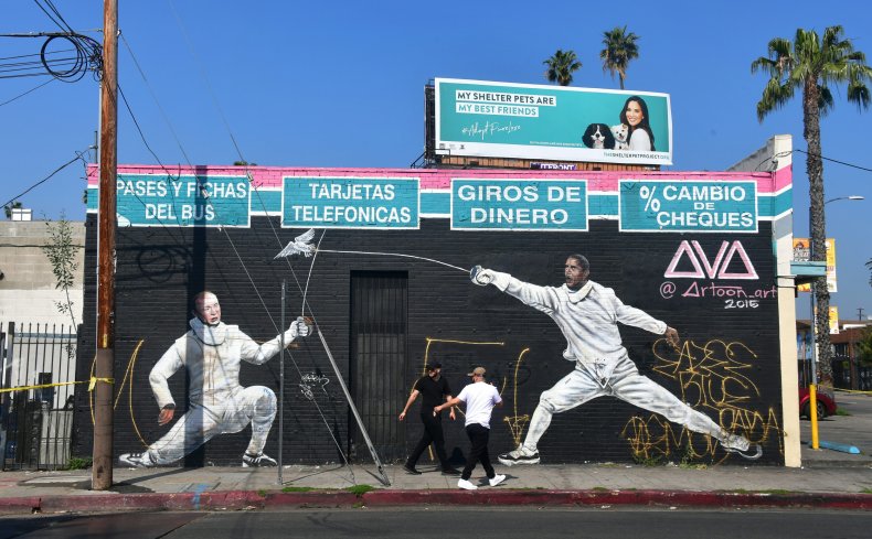 Little Armenia Los Angeles mural