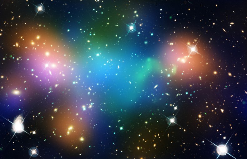 dark matter, universe, galaxies