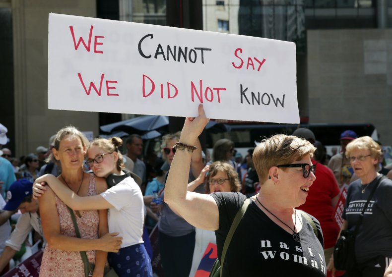 Immigration protest