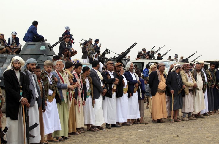 Saudi Arabia and UAE Are At War with Themselves in Yemen Yemen-war-houthi-guns-battle