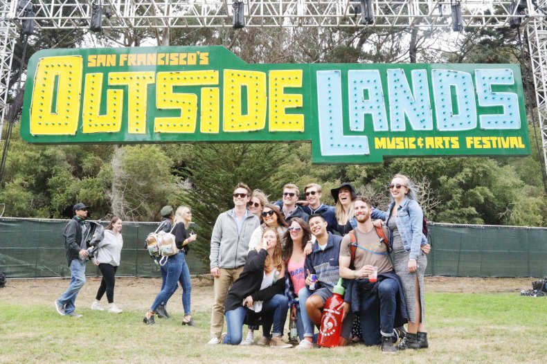 outside lands lineup schedule map 