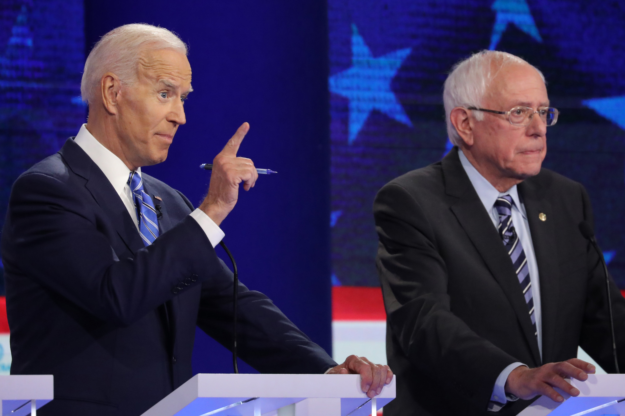 Biden, Sanders Both Trounce Trump in HeadtoHead Matchups, New Poll