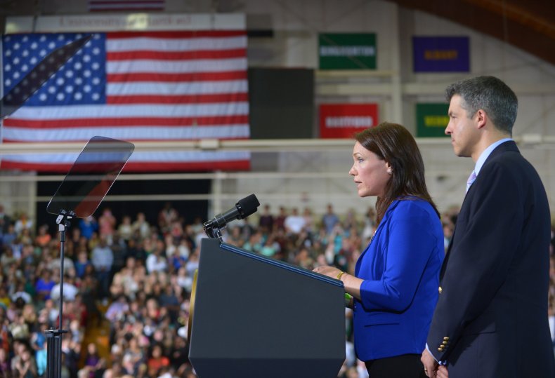 Nicole Hockley Barack Obama Event