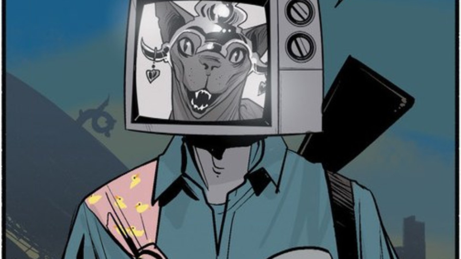 Mysterious Men With Tvs Sets On Their Heads Are Leaving