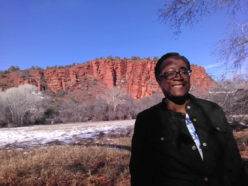 Sheryl Nance-Nash in Sedona Arizona Sheryl Nance-Nash in Sedona Arizona