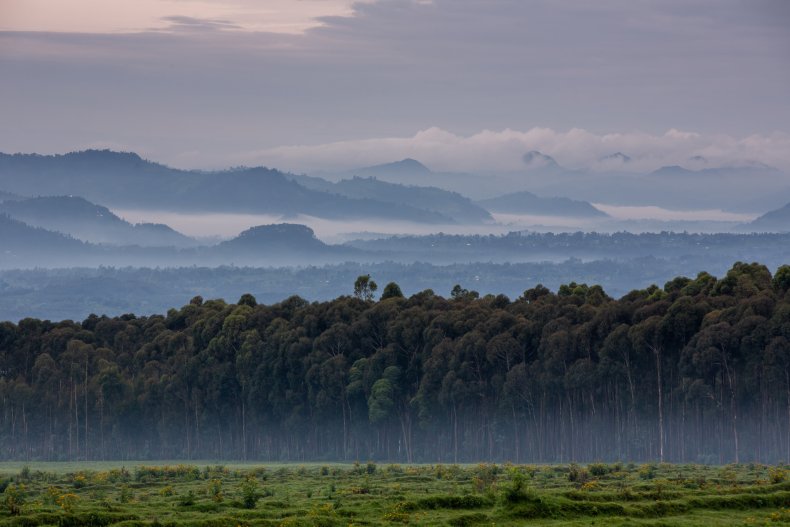 Rwanda mountains