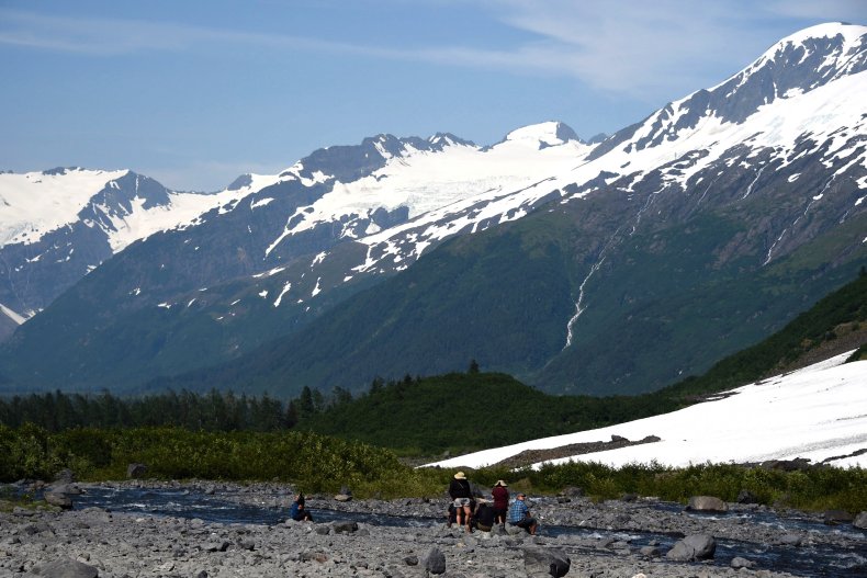 Alaska  glacier 