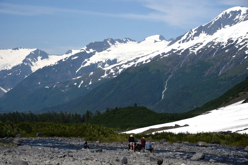 Alaska glacier
