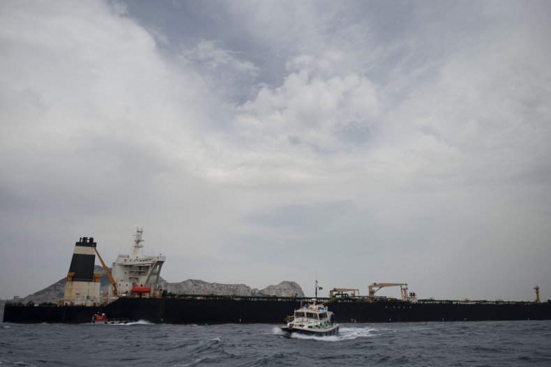 iran tanker uk navy gibraltar