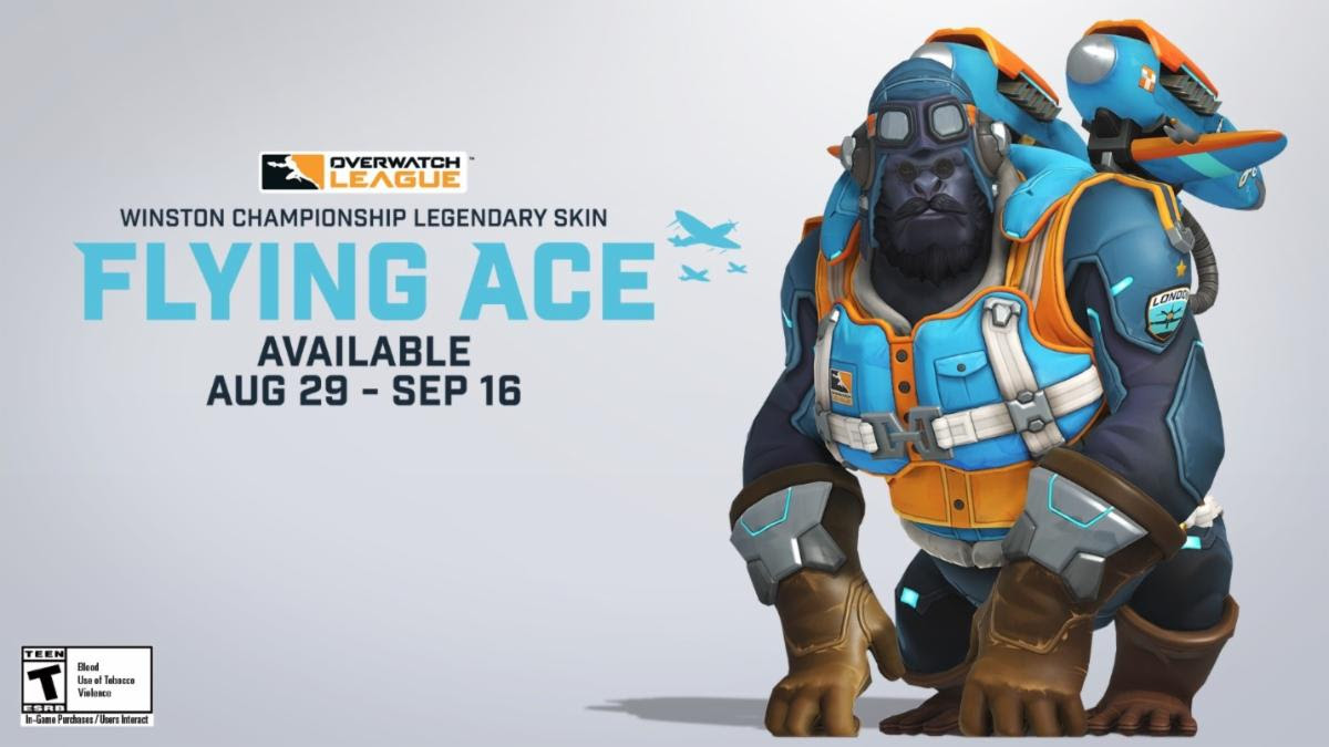 'Overwatch' Flying Ace Winston Skin How to Get Overwatch league Tokens